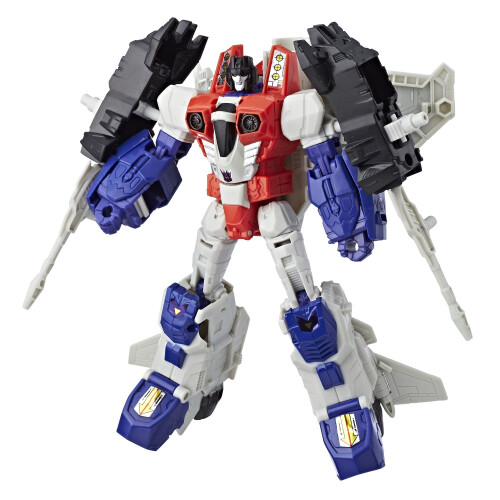 Transformers Transformers: Generaciones El poder de los Primes Clase Voyager Starscream 2