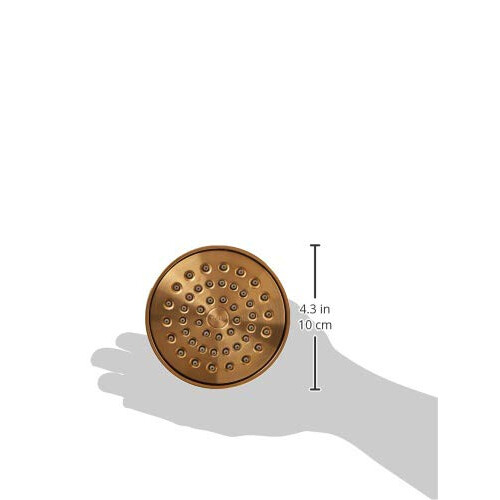 Moen 6399BG One-Function 3-5/8"" diameter rundt sprayhoved b?rstet guld 2