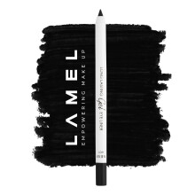 Lamel Lápis de Olhos Preto, Lápis Gel Ultra Duradouro, à Prova d'Água, à Prova de Borracha