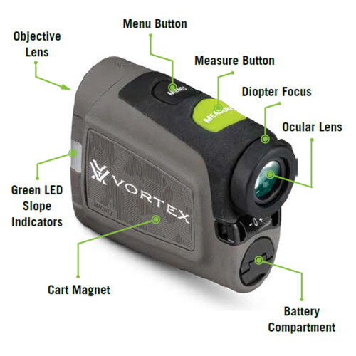 VORTEX Vortex Optics Blade Series Golf Laser Rangefinders (Blade Slope) 2