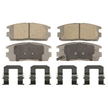 Conjunto de Pastilhas de Travão de Disco Cerâmicas Wagner Brake ThermoQuiet QC1275
