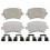 Wagner Brake ThermoQuiet PD1108 Disc Brake Pad Set 1