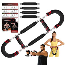 Twister Arm Trainer Justerbar Twister Arm brsttrnare med 4 fjdrar och trningsaffischer fr mn och kvinnor Avtagbar Power Twister Home Fitnes