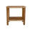 EcoDecors Eleganto Banco de Duche de Teak de 18 Polegadas Impermeável 1