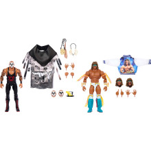 Mattel WWE Ultimate Edition Actionfiguren-2er-Pack Greatest Grudges '92-Sammelset mit 6-Zoll-Superstars Ultimate Warrior und Papa Shango un