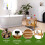 EcoDecors Eleganto Banco de Duche de Teak de 18 Polegadas Impermeável 5