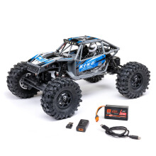 Axial UTB18 Capra 4WS 4WD RTR 1:18 Trail Buggy - Blue (w/Battery & Charger)