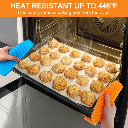 Conjunto de 6 Matas de Silicone, Trivets de Silicone para Panelas Quentes e Frigideiras 1