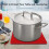 Conjunto de 6 Matas de Silicone, Trivets de Silicone para Panelas Quentes e Frigideiras 3