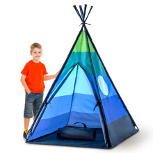 USA Toyz Happy Hut Tipi-Zelt fr Kinder  Indoor-Pop-Up-Tipi-Kinderspielhaus-Zelte fr Jungen, Mdchen, Kleinkinder mit tragbarer Aufbewahrungsta