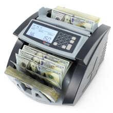 Cassida 5520 UV/MG - Contasoldi USA con rilevamento contraffazione ValuCount UV/MG/IR Modalit? aggiunta e batch - Ampio display LCD e velocit? di