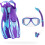 Cressi Set Cressi Rocks per bambini Viola/Blu S/M 1