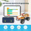 makerzoid Kit robot di codifica STEM per bambini dai 6 anni in su Kit di robotica per codifica scratch programmabile 26 in 1 APP RC Robot Jeep Au 3