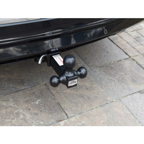 TOPTOW 64173HP Suporte de Reboque Tri Bola com Pino de 5/8 polegadas, Bolas Cromadas, Para Receptores de 2 polegadas 1