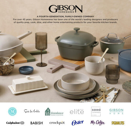 Gibson Soho Lounge Dinnerware Set Service for 4 (16pcs) Matte Black 1