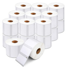 Aegis Adhesives  Kompatible Thermodirekt-Etiketten als Ersatz fr DYMO 30334 (2-1/4"" x 1-1/4"") Barcode UPC FBA  Verwendung mit Labelwriter 450