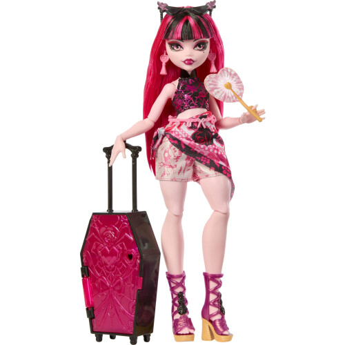 Monster High Monster High Skulltimate Secrets Κούκλα Draculaura και Σετ Αξεσουάρ, Προορισμός: Gore-geous Oasis 1