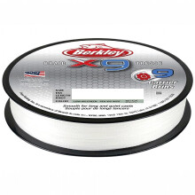 Berkley x9 Braid Superline Crystal test da 10 libbre | 27 libbreC | 12,1 kg 2188 iarde | Lenza da 2000 m adatta per ambienti di acqua dolce e sal