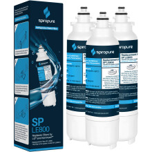 SpiroPure SP-LE800 NSF -sertifioitu jkaapin vesisuodattimen vaihtokone LT800P 9490 ADQ73613401S ADQ73613402 46-9490 (3 kpl)