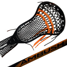 Franklin Sports unisex teen Youth Lacrosse Sticks Black/Orange 26 US