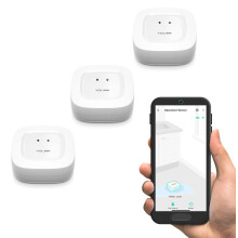 YoLink vzszivrgsrzkelo 3-csomagos LoRa akr 1/4 mrfldes szabadtri hattvolsg intelligens vzszivrgs- s rvzrzkelo SMS/szveges e-mai