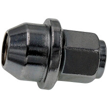 Dorman 611-584 1/2-20 Dado ruota - 19 mm esagonale 1,65 pollici. Lunghezza compatibile con modelli Ford selezionati Confezione da 10 (OE FIX)