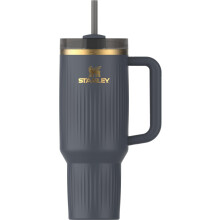 Stanley Quencher H2.0 pohr fogantyval s szalmval 40 oz | Flowstate 3 pozcis fedl | Utazshoz kompatibilis pohrtart | Szigetelt rozsdamentes