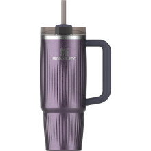 Stanley Quencher H2.0 pohr fogantyval s szalmval 30 oz | Flowstate 3 pozcis fedl | Utazshoz kompatibilis pohrtart | Szigetelt rozsdamentes