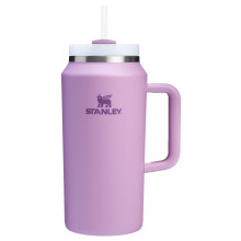Vaso Stanley Quencher H2.0 con asa y pajita 64 oz | Tapa de estado de flujo de 3 posiciones | Gran capacidad para viajes y deportes | Taza aislad