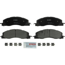 BOSCH BP1399 QuietCast Premium Semi-Metallic skivbromsbelggssats - Kompatibel med Select Dodge Ram 2500 Ram 3500; Ram 2500 3500; FRMRE