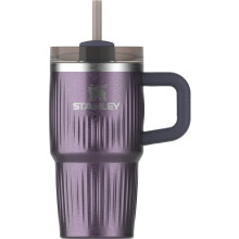 Stanley Quencher H2.0 pohr fogantyval s szalmval 20 oz | Flowstate 3 pozcis fedl | Utazshoz kompatibilis pohrtart | Szigetelt rozsdamentes