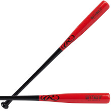 Rawlings | Pipistrello FUNGO da allenamento in acero | Baseball/Softball | 37| Campo esterno | Nero/Rosso