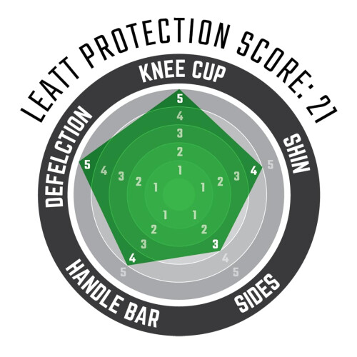 Leatt Knee Guard 3DF 6.0 (WHT/BLK XXL) 2