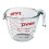 Pyrex Pyrex Prepware 2-Delige Glazen Maatset, 1 en 2-Cup, 2 Pack, Heldere 2