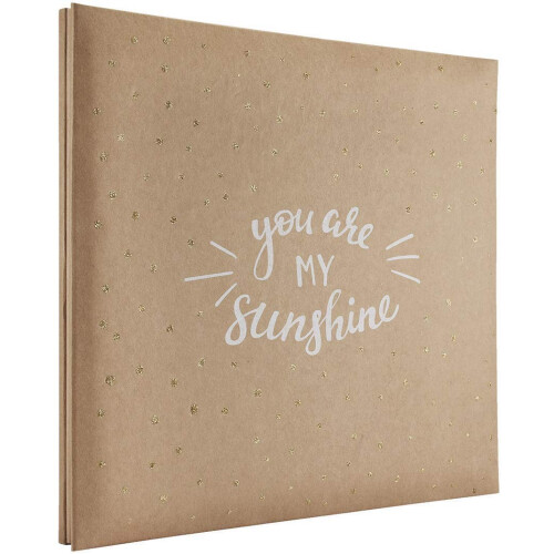 Álbum de Scrapbook MCS Expandível de 10 Páginas 12 x 12 Polegadas, 13.5 x 12.5 Polegadas, Você É Meu Sol