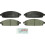 BOSCH BC1080 QuietCast Pastilhas de Freio Cerâmicas Premium - Compatíveis com Jeep Commander e Grand Cherokee; FRENTE 1