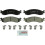 BOSCH BC1158 QuietCast Pastilhas de Travão Cerâmicas Premium - Compatível com Alguns Ford Explorer, Taurus 1