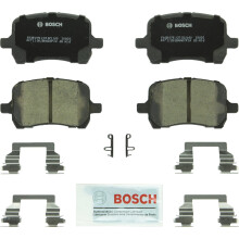 BOSCH BC1160 QuietCast Pastilhas de Travão Cerâmicas - Compatível com Chevrolet Cobalt, HHR, Malibu; Pontiac G5, G6; Saturn Aura; FRENTE