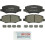 BOSCH BC1274 QuietCast Pastilhas de Travão Cerâmicas Premium - Compatíveis com Dodge Nitro; Jeep Liberty, Wrangler 1