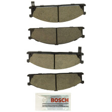 BOSCH BC333 QuietCast Pastilhas de Travão Cerâmicas Premium - Compatível com Nissan D21, Frontier, Pathfinder, Pickup, Van