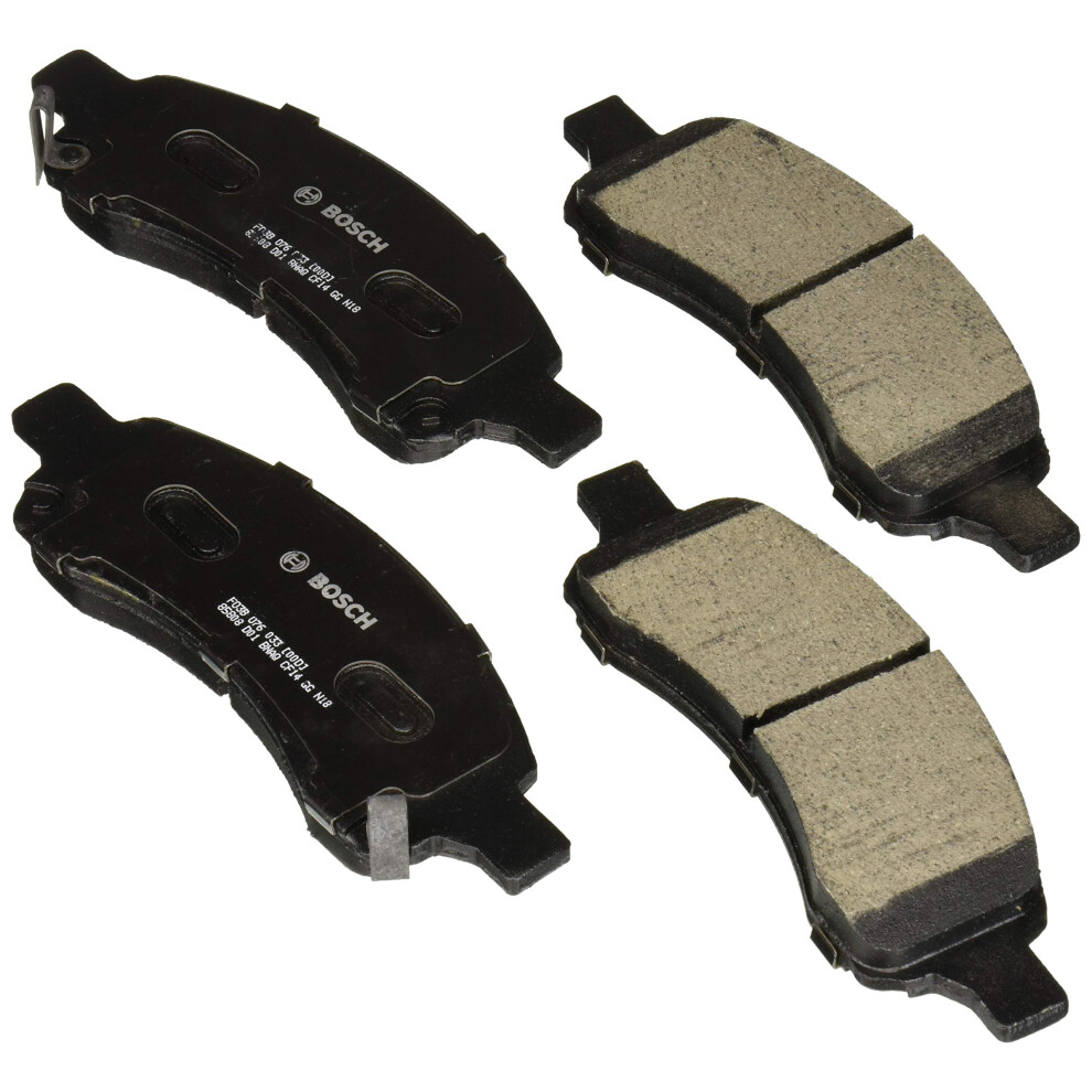 Bosch Bc1169a Quietcast Premium Ceramic Disc Brake Pad Set - Compatible With Select Buick Enclave; Chevrolet Traverse; Gmc Acadia Acadia Limited; Sa
