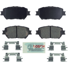 BOSCH BE908H blauer Keramik-Scheibenbremsbelagsatz mit Hardware – kompatibel mit ausgewählten Lexus GS300 IS250; Toyota Camry; FRONT