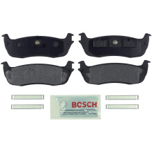 BOSCH BE711H Bl keramiska skivbromsbelggset med hrdvara - kompatibel med utvalda Ford Expedition F-150 F-150 Heritage F-250 F-250 Super Duty;