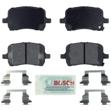 BOSCH BE1028H Jeu de plaquettes de frein disque en cramique bleue avec matriel Compatible avec certains Chevrolet Cobalt HHR Malibu ; Ponti