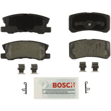 BOSCH BE868H Conjunto de Pastilhas de Travão Cerâmicas Azuis - Compatível com Chrysler 200; Dodge Avenger, Caliber; Jeep Compass, Patriot