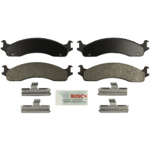 BOSCH BE655H Conjunto de Pastilhas de Travão Semi-Metálicas Azuis - Compatível com Dodge Ram 2500/3500 Van; Ford E-250, E-350, E-450