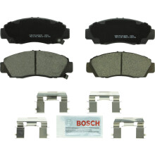 BOSCH BC787 QuietCast Premium Ceramic skivbromsbelggssats - Kompatibel med Select Acura CL RL TL TSX; Honda Accord; FRMRE