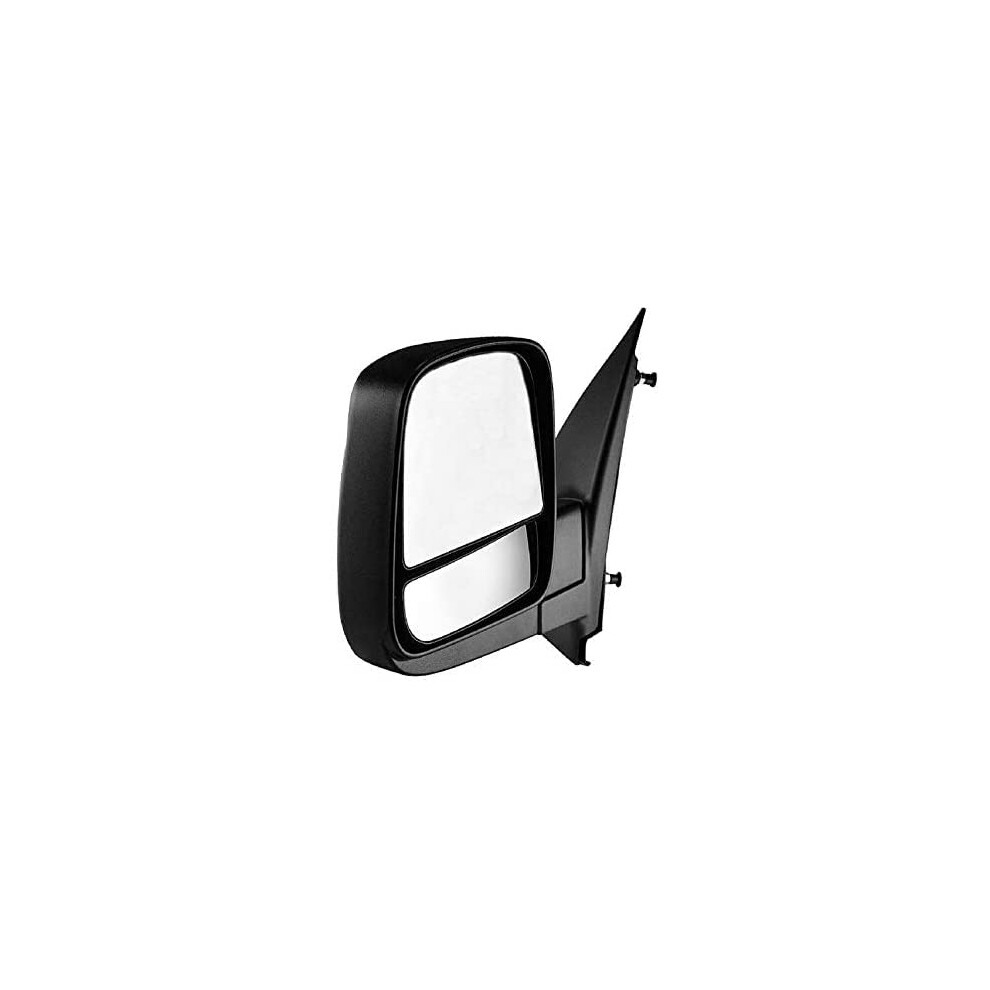 Driver Side Textured Side View Mirror For 08-14 Chevy Express & Gmc Savana 1500 08-17 Chevy Express 2500 3500 Gmc Savana 2500 3500 - With Blind Spo 810662034929