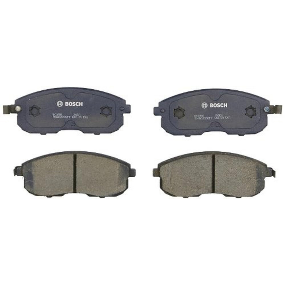 Bosch Bc815a Quietcast Premium Ceramic Disc Brake Pad Set - Compatible With Select Infiniti I35; Nissan Altima Juke Maxima Sentra Versa; Suzuki S 077212045891