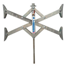BAL 28014 X-Chock bandenblokkeerblok - verlengd (0149.1058) zilver